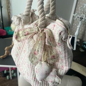 RARE authentic best seller Love Shack Fancy Tote Bag